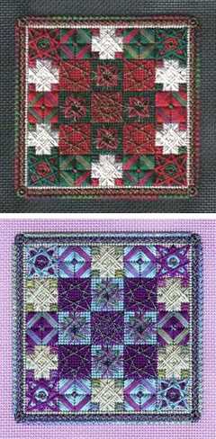 A Vineyard Holiday Quilt Patch by Michael Boren