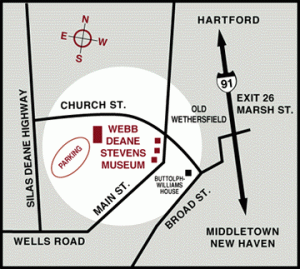 "Directions to Webb Deane Stevens Museum"