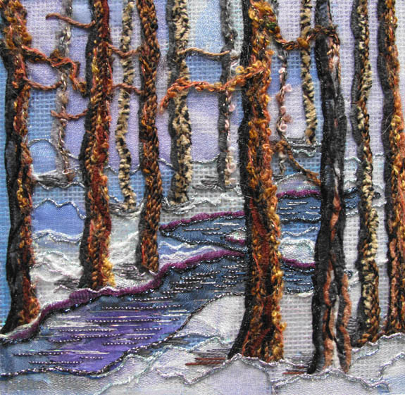 Winter In The Forest by Lynn Payette